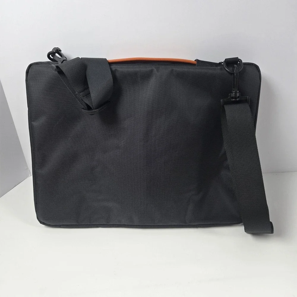 tomtoc Laptop Shoulder Bag Black Padded Messenger Case Travel Work 15inch
